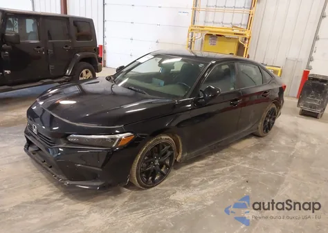 2022 Honda Civic Sport из США, поврежденный, VIN 2HGFE2F51NH501459